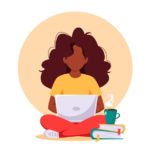 black-woman-working-laptop-freelance-remote-working-online-studying_254685-281